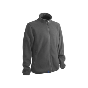 Veste polaire sur-mesure avec col montant - fabrication europe personnalisable