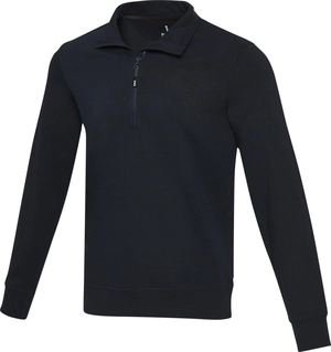 Sweater unisexe Aware™ recyclé à fermeture quart de zip personnalisable