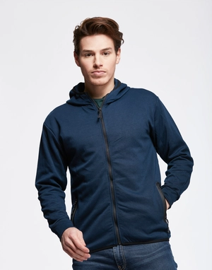 Blouson ajusté avec une coupe sport en maille polyester et coton personnalisable
