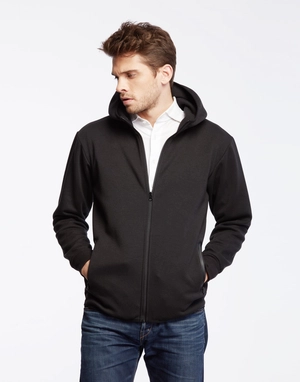 Blouson ajusté avec une coupe sport en maille polyester et coton personnalisable