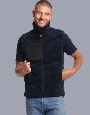 Bodywarmer Sherpa Homme - gilet sans manches personnalisable