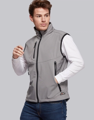 Bodywarmer Softshell Homme 3 couches personnalisable