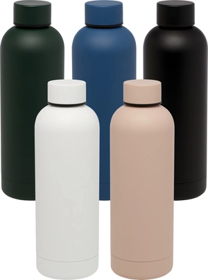 Bouteille isotherme 500ml avec isolation par le vide et couche de cuivre personnalisable