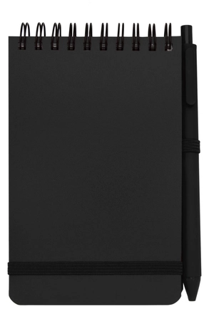 Carnet à couverture rigide d’origine océanique A6 avec stylo bille (encre noire) personnalisable