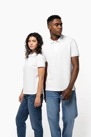 Polo piqué manches courtes homme KARIBAN - Fabrication Europe personnalisable