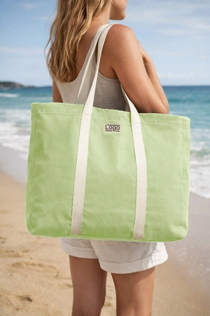 Sac de plage Garance - fabriqué par une ONG personnalisable