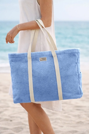 Sac de plage Garance - fabriqué par une ONG personnalisable