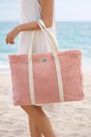 Sac de plage Garance - fabriqué par une ONG personnalisable