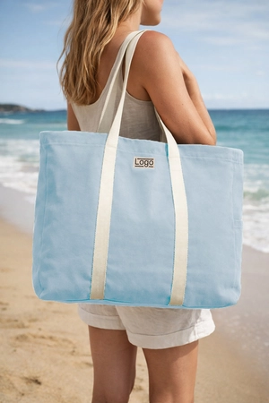 Sac de plage Garance - fabriqué par une ONG personnalisable
