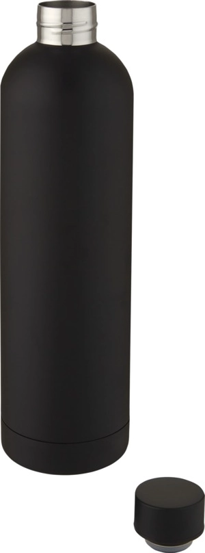 Bouteille isotherme 1L avec isolation par le vide et couche de cuivre personnalisable