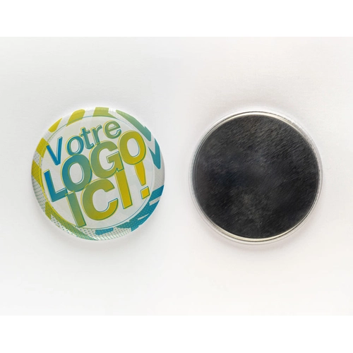 image du produit Badge Magnet Puissant en Néodyme - Diamètre 25mm - Made in France