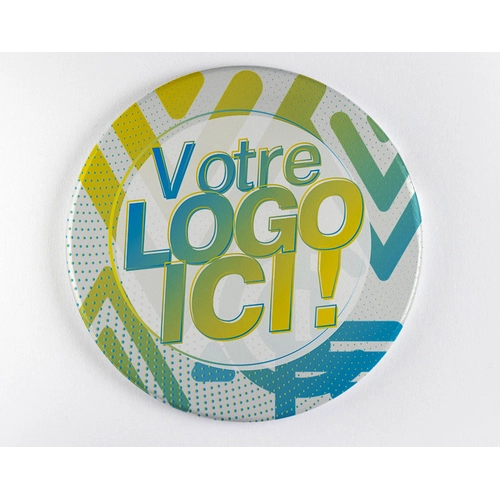 image du produit Badge Miroir de Poche - Diamètre 56 mm - Made in France