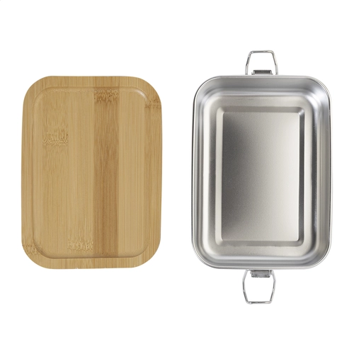 image du produit Boîte à lunch en acier inoxydable recyclé