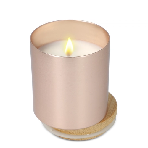 image du produit Bougie végétale parfumée avec pot en aluminium recyclé