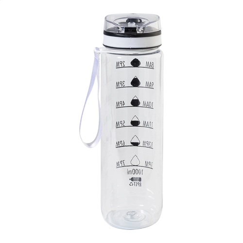 image du produit Bouteille avec graduation en RPET - 1 litre