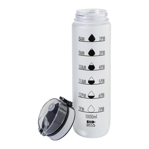 image du produit Bouteille avec graduation en RPET - 1 litre