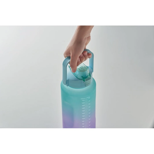 image du produit Bouteille d'eau de motivation en RPET