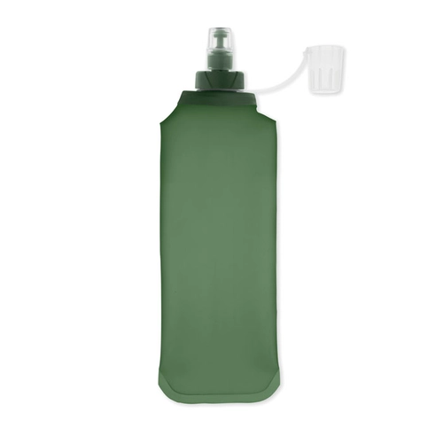 image du produit Bouteille d'eau pliable en TPU avec valve à pincer