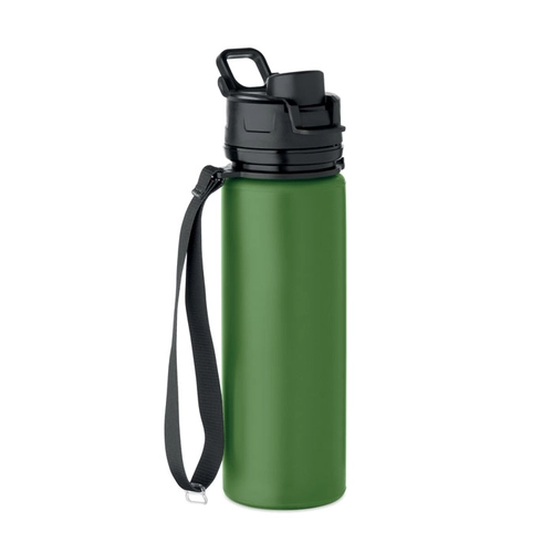image du produit Bouteille de sport pliable en silicone avec couvercle en PP