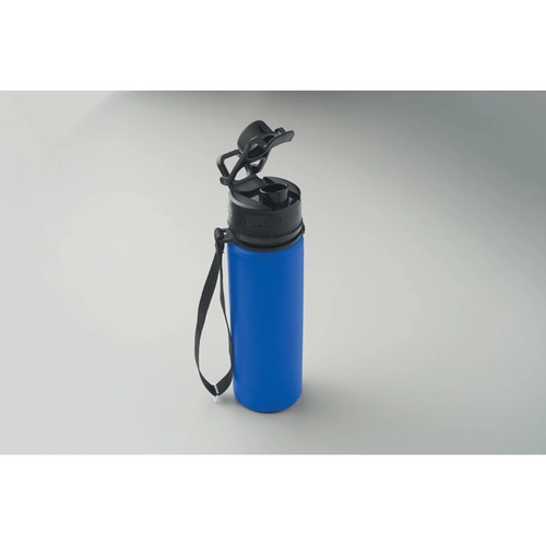 image du produit Bouteille de sport pliable en silicone avec couvercle en PP