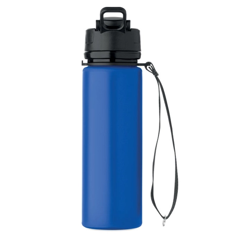 image du produit Bouteille de sport pliable en silicone avec couvercle en PP