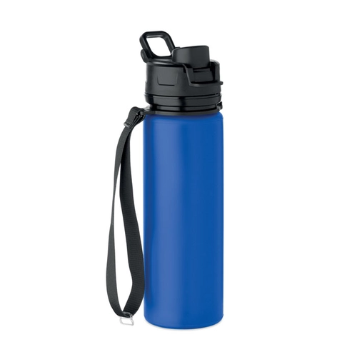 image du produit Bouteille de sport pliable en silicone avec couvercle en PP