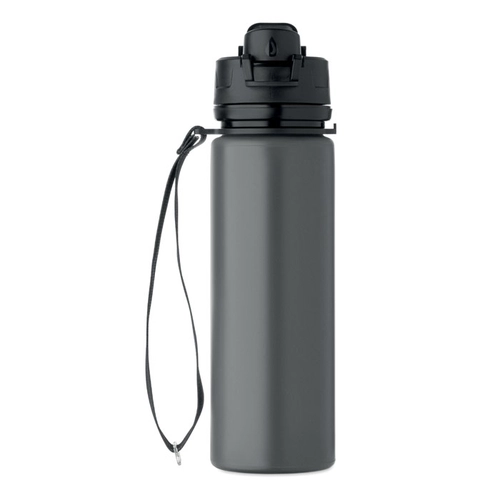 image du produit Bouteille de sport pliable en silicone avec couvercle en PP