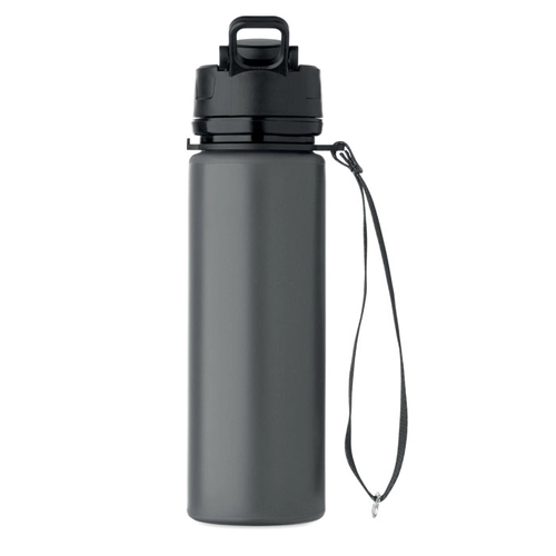image du produit Bouteille de sport pliable en silicone avec couvercle en PP