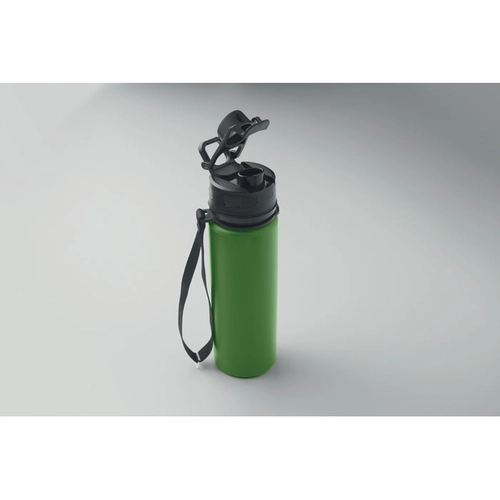 image du produit Bouteille de sport pliable en silicone avec couvercle en PP