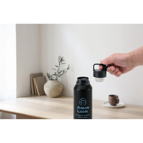 image du produit Bouteille en acier inoxydable (91% recyclé) avec double paroi isolée sous vide 590 mL