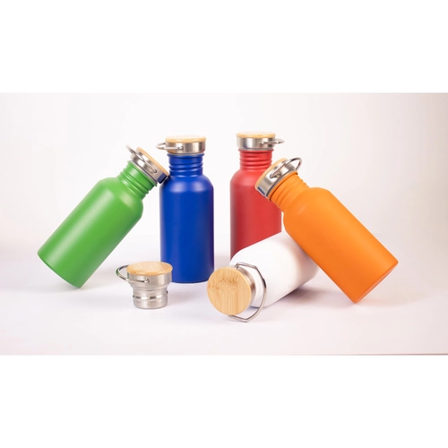 image du produit Bouteille en acier inoxydable à simple paroi (90 % recyclé)