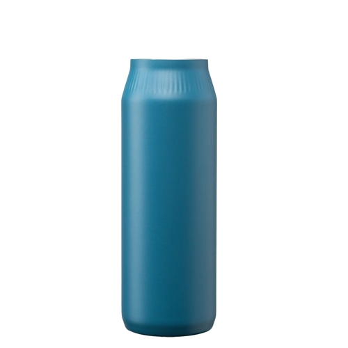 image du produit Bouteille en acier inoxydable avec double couvercle et poignée - 750 ml