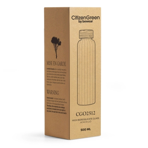 image du produit Bouteille stries intérieur - 550 ml