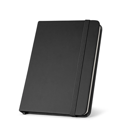 image du produit Cahier A5 à couverture rigide avec pages lignées 100% recyclé