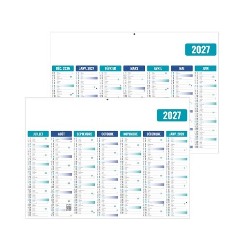 image du produit Calendrier bancaire personnalisé pas cher gamme éco