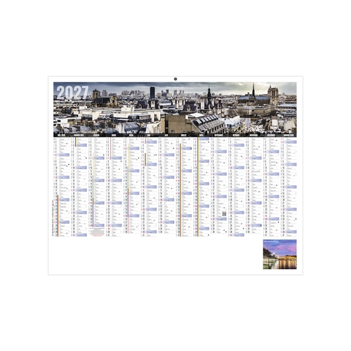 image du produit Calendrier bancaire publicitaire paris