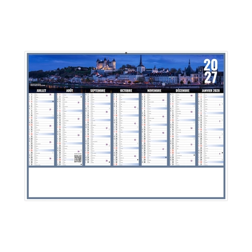 image du produit Calendrier bancaire publicitaire vues panoramiques Pays de la Loire