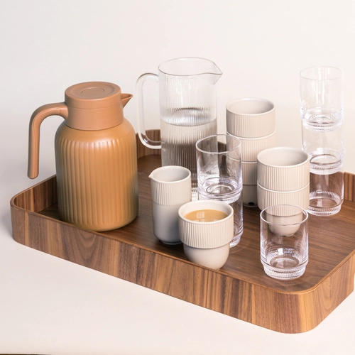 image du produit Carafe thermos élégant 1.5 l - idéal pour les réunions