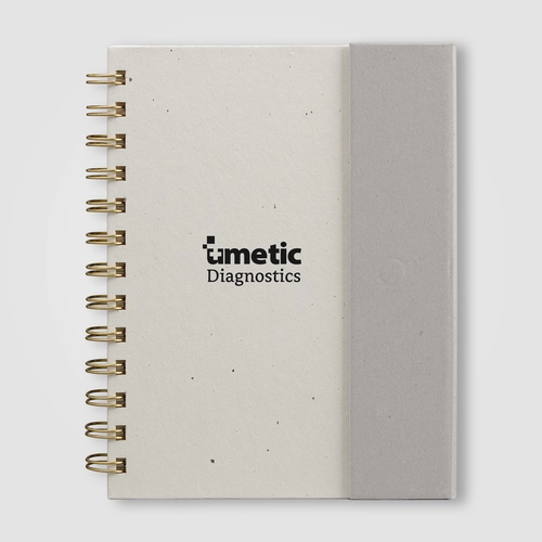 image du produit Carnet à spirales avec notes adhésives - B6