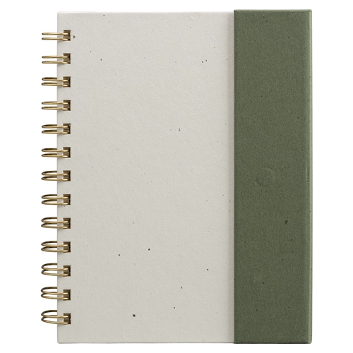 image du produit Carnet à spirales avec notes adhésives - B6