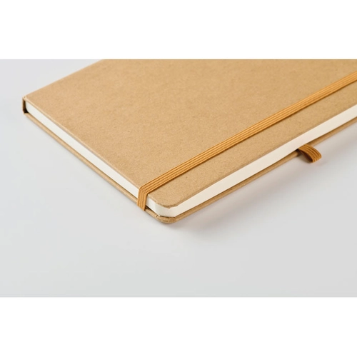 image du produit Carnet A5 avec couverture en carton comprenant 80 feuilles de papier recyclé