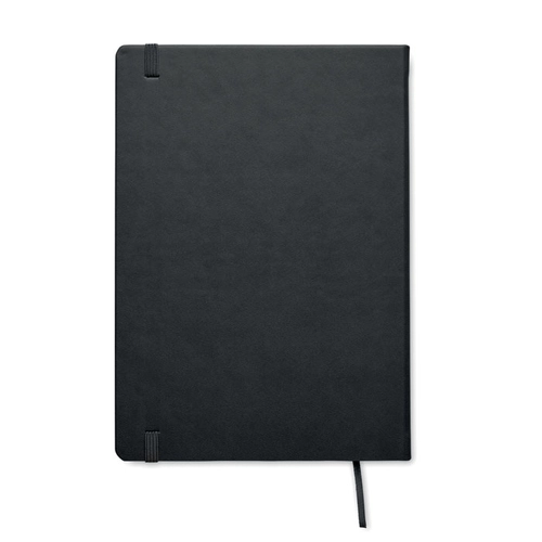 image du produit Carnet A5 avec couverture rigide 200 pages lignées - fabrication Europe