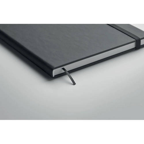 image du produit Carnet A5 avec couverture rigide 200 pages lignées - fabrication Europe
