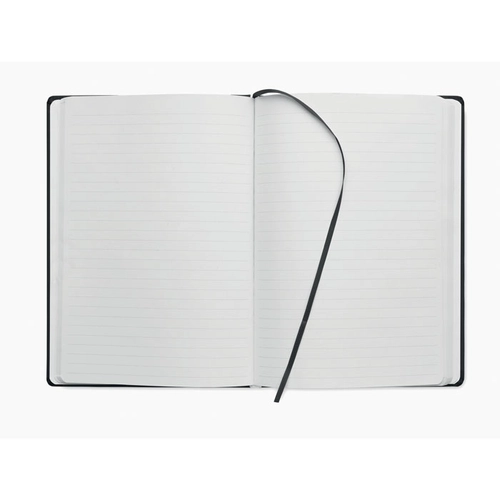 image du produit Carnet A5 avec couverture rigide 200 pages lignées - fabrication Europe