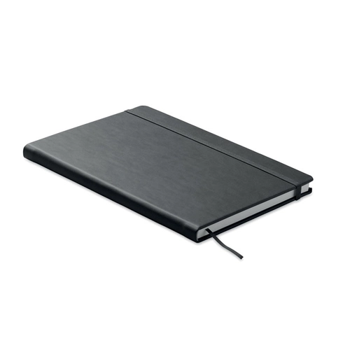 image du produit Carnet A5 avec couverture rigide 200 pages lignées - fabrication Europe