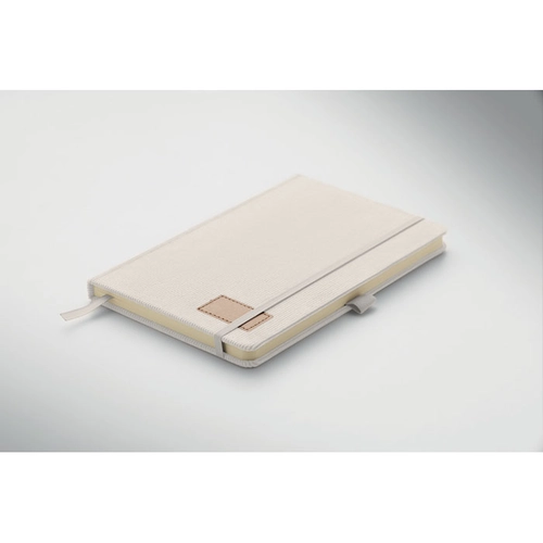 image du produit Carnet A5 avec couverture rigide en velours côtelé de polyester RPET 