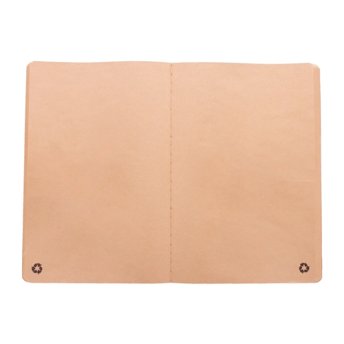 image du produit Carnet A6 souple en papier recyclé - couverture cousue