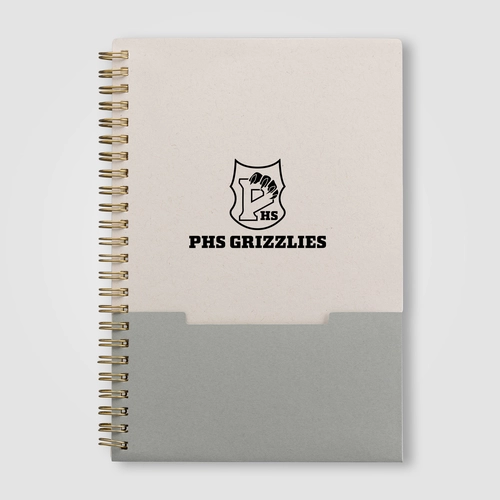 image du produit Carnet de poche FSC à reliure spirale verticale – A5