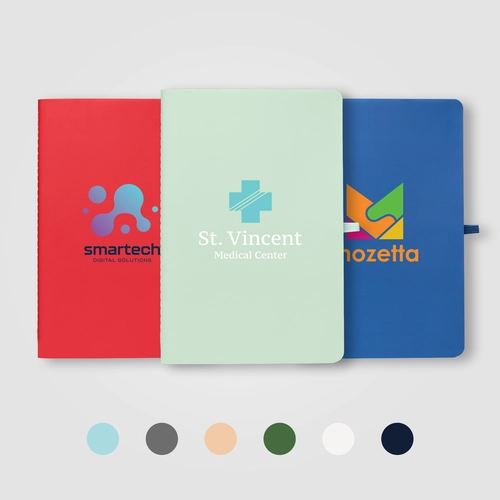 image du produit Carnet en papier minéral soft-touch – A5