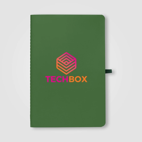 image du produit Carnet en papier minéral soft-touch – A5
